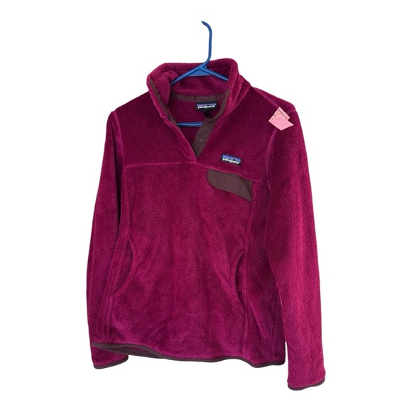 Patagonia Re-Tool Snap-T Fleece Pullover Magenta. Women’s Medium. - Picture 7 of 8